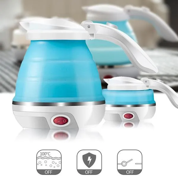 Silicone Collapsible Electric Water Kettle