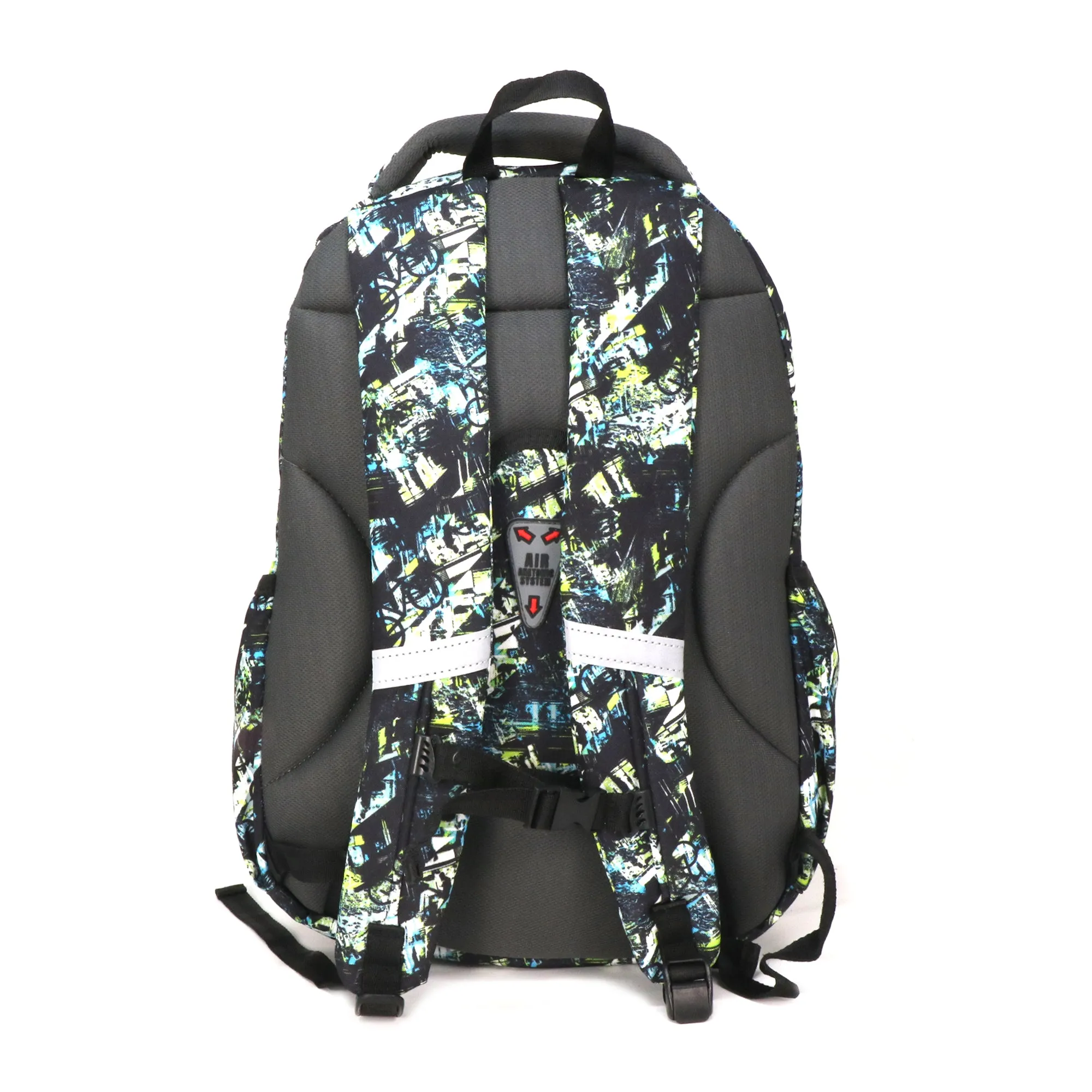 Smily Kiddos Teen backpack Black & Green