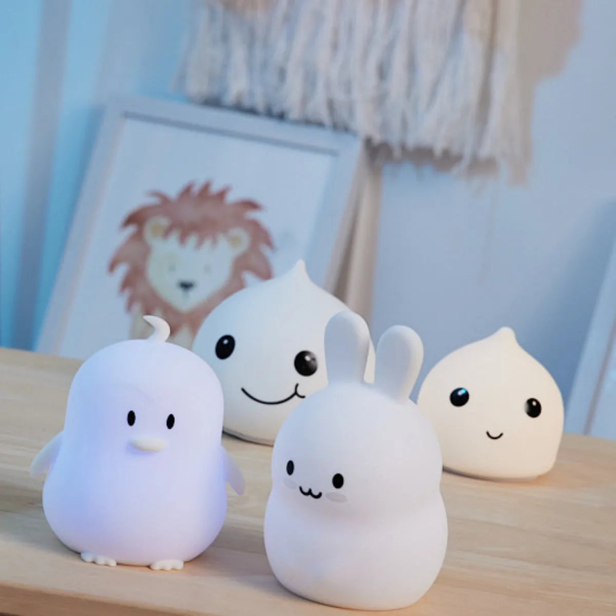 Squishy Night Light - Mallow Pet Bunny