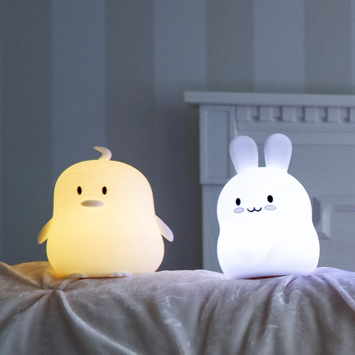 Squishy Night Light - Mallow Pet Bunny