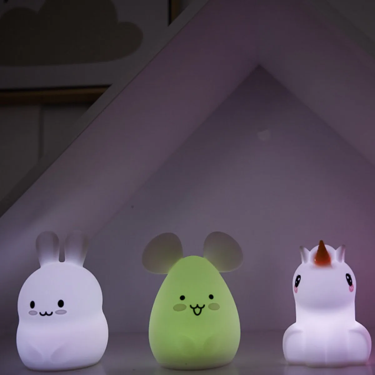 Squishy Night Light - Mallow Pet Bunny