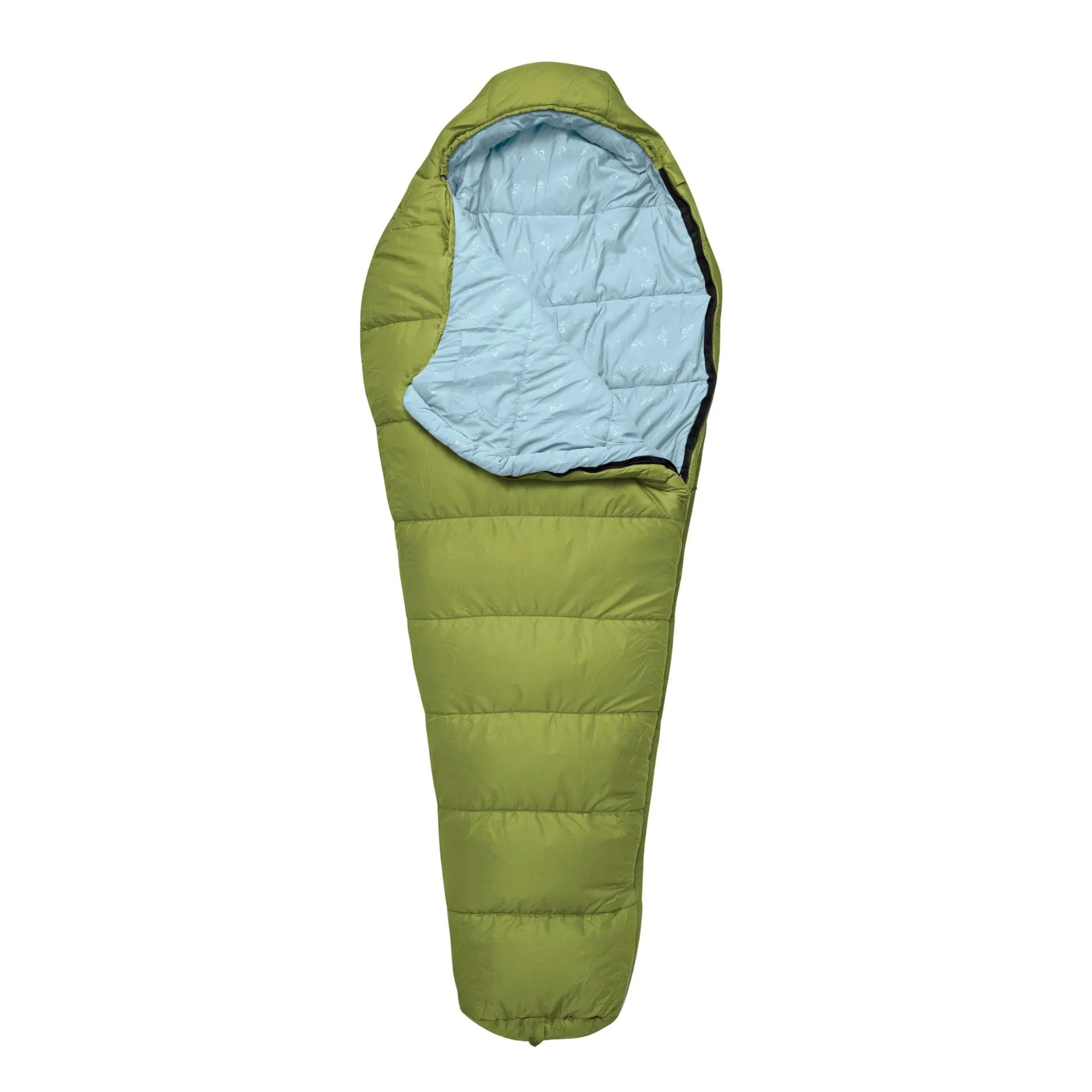 Teton Sports LEEF -7˚c/20˚f Mummy REGULAR Sleeping Bag in Moss/Sky