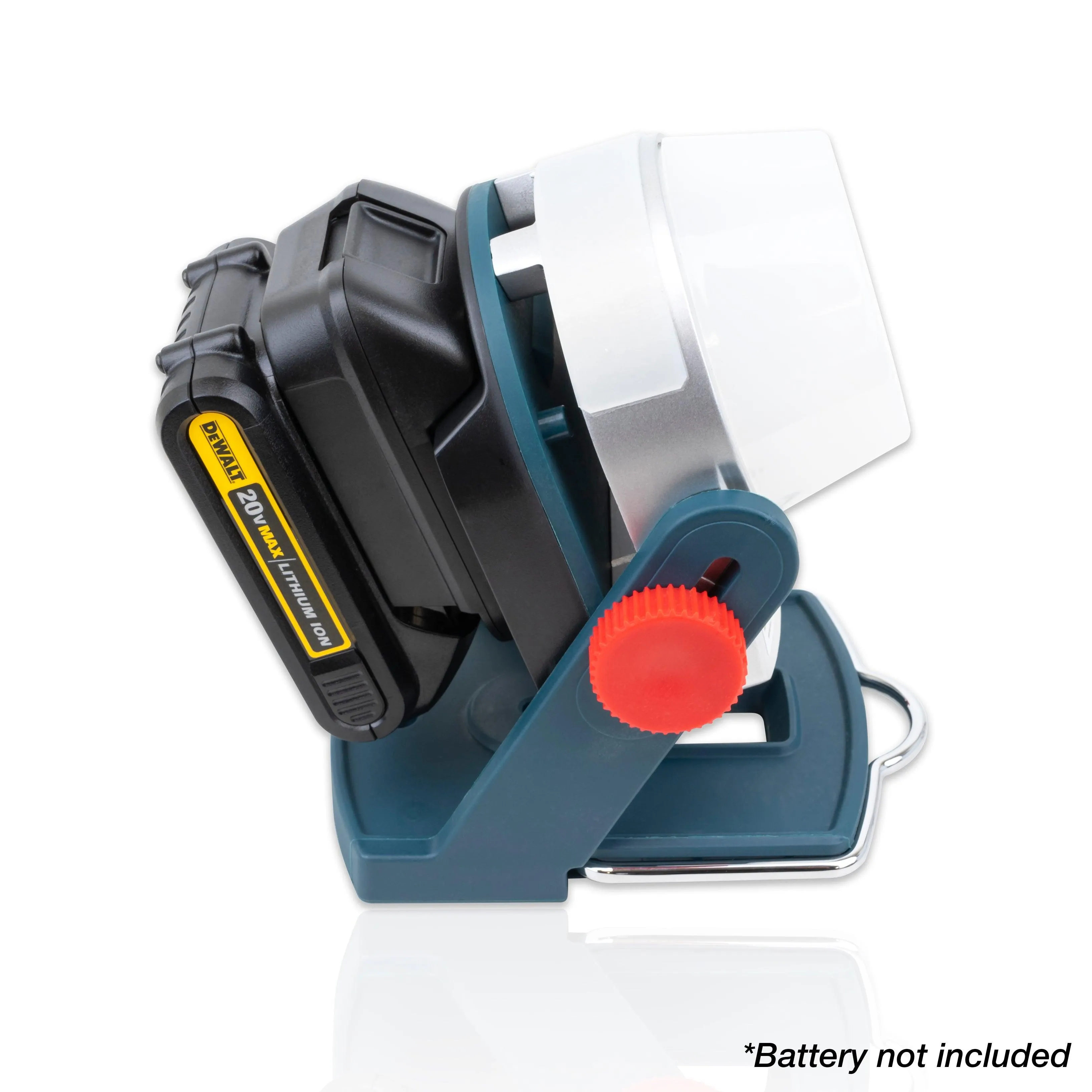 TGR 20W Multi-Battery LED Worklight Powered by Makita, DeWalt, Milwaukee Cordless Tool Batteries