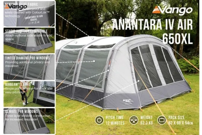 Vango Anantara IV Air 650XL