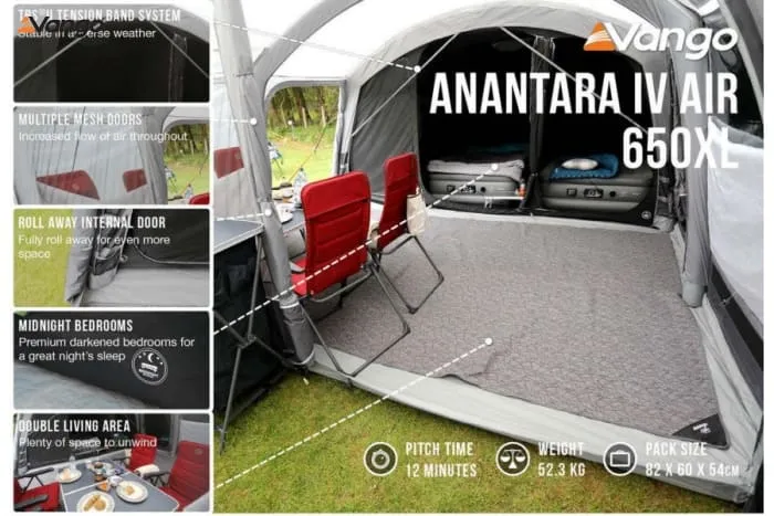 Vango Anantara IV Air 650XL