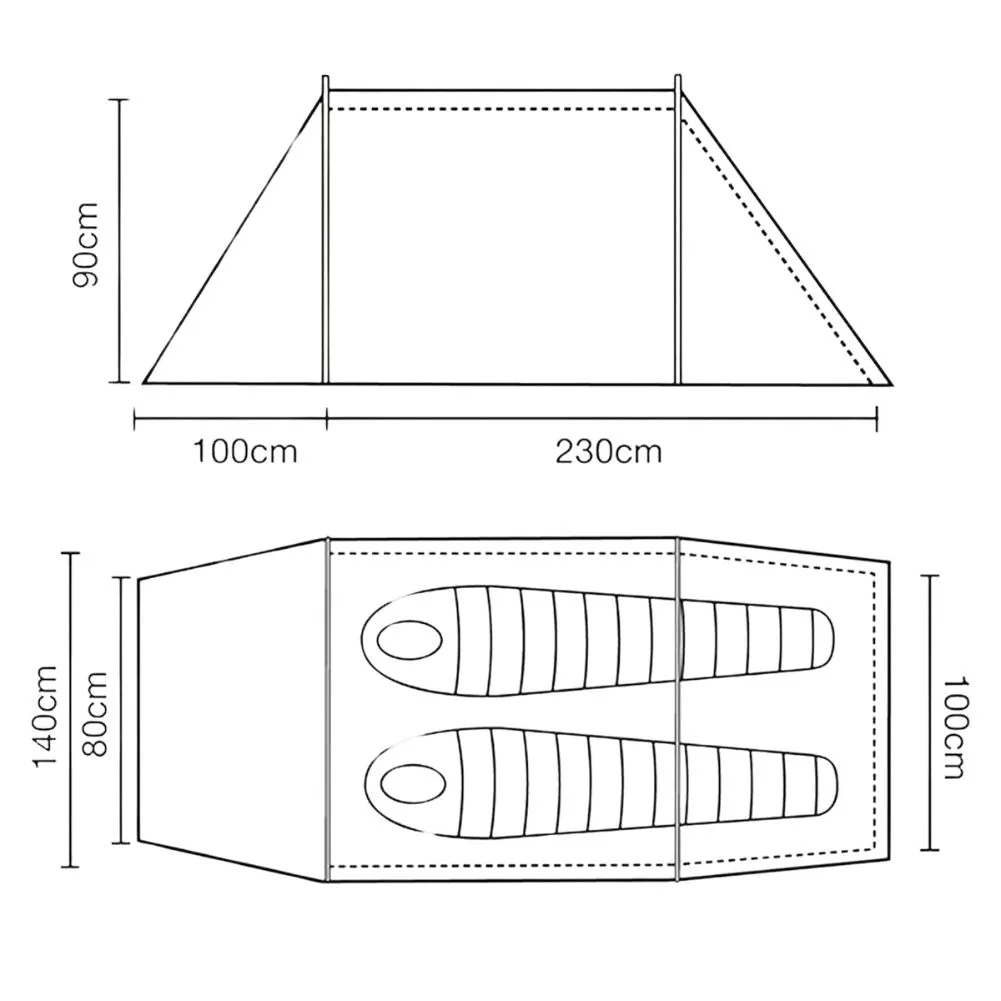 Wild Country Hoolie 2 Compact V2 Tent - 2 Man Tent